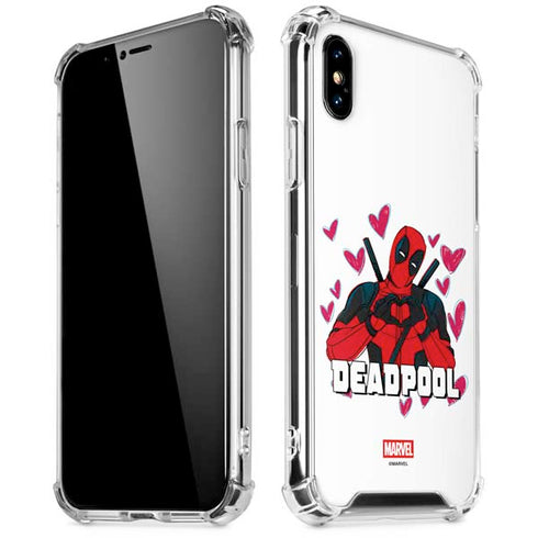 Marvel Deadpool Legacy Deadpool Love iPhone X/XS Clear Case