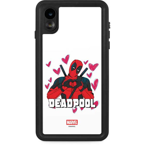 Marvel Deadpool Legacy Deadpool Love iPhone XR Waterproof Case