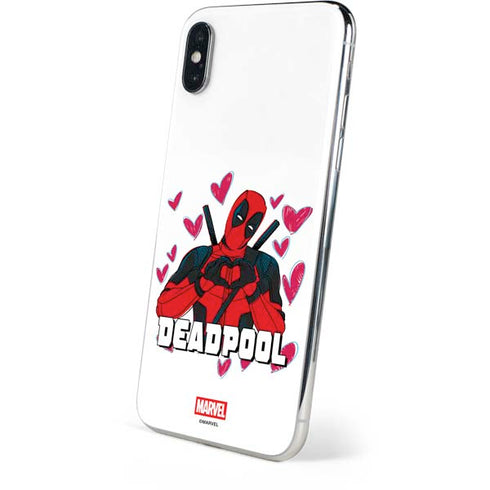 Marvel Deadpool Legacy Deadpool Love iPhone XS Skin