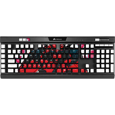 Marvel Deadpool Legacy Deadpool Love K95 RGB PLATINUM Mechanical Gaming Keyboard Skin