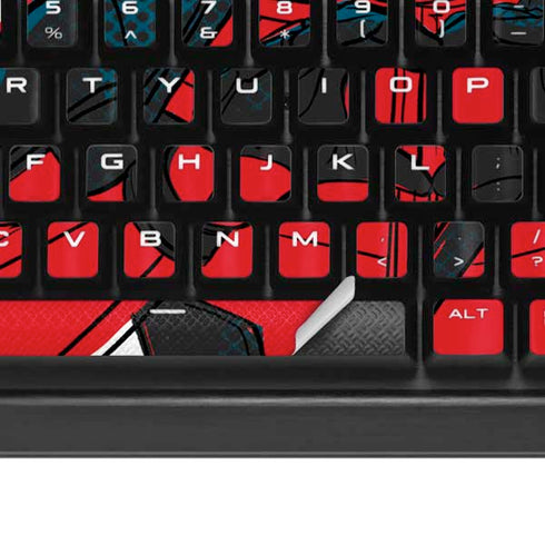 Marvel Deadpool Legacy Deadpool Love K95 RGB PLATINUM Mechanical Gaming Keyboard Skin