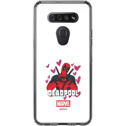 Marvel Deadpool Legacy Deadpool Love LG K51/Q51 Clear Case