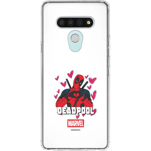 Marvel Deadpool Legacy Deadpool Love LG Stylo 6 Clear Case
