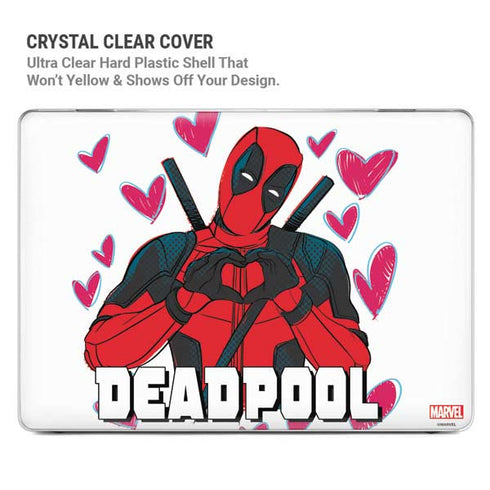 Marvel Deadpool Legacy Deadpool Love MacBook Pro 15in (2016-19) Case plus Skin
