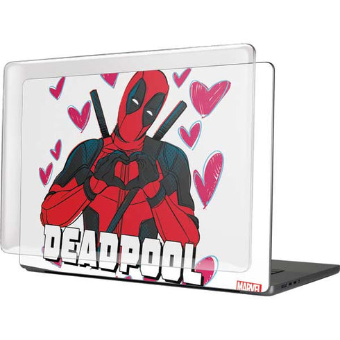 Marvel Deadpool Legacy Deadpool Love MacBook Pro 16in (2021-25) Case plus Skin
