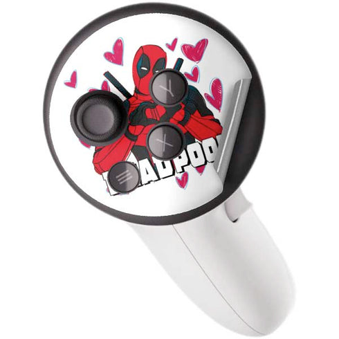 Marvel Deadpool Legacy Deadpool Love Meta Quest 3S Skin