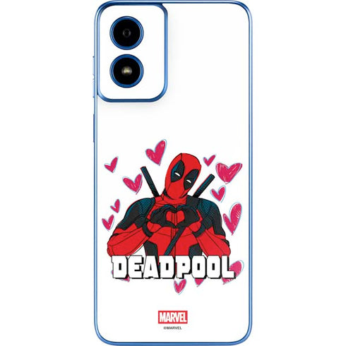 Marvel Deadpool Legacy Deadpool Love Moto G Play 4G (2024) Skin