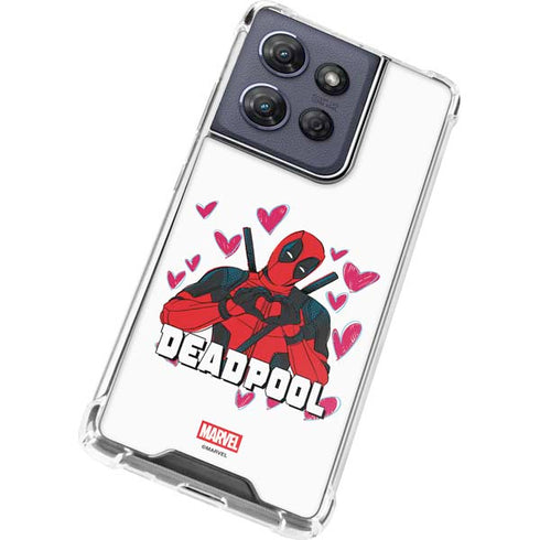 Marvel Deadpool Legacy Deadpool Love Moto G Stylus 5G (2025) Clear Case
