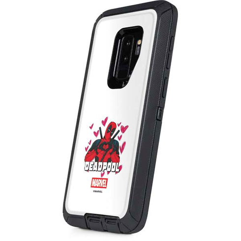 Marvel Deadpool Legacy Deadpool Love Otterbox Defender Galaxy Skin