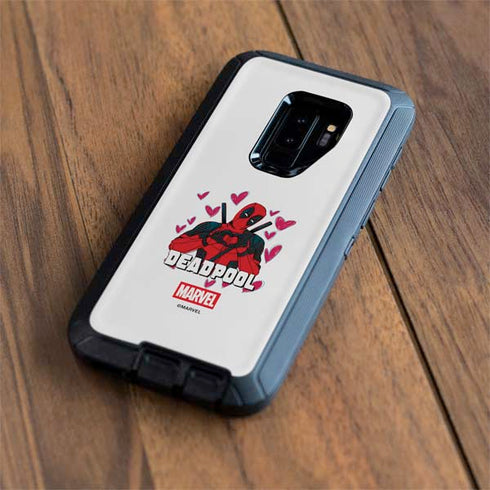 Marvel Deadpool Legacy Deadpool Love Otterbox Defender Galaxy Skin