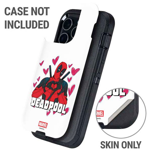 Marvel Deadpool Legacy Deadpool Love Otterbox Defender iPhone Skin