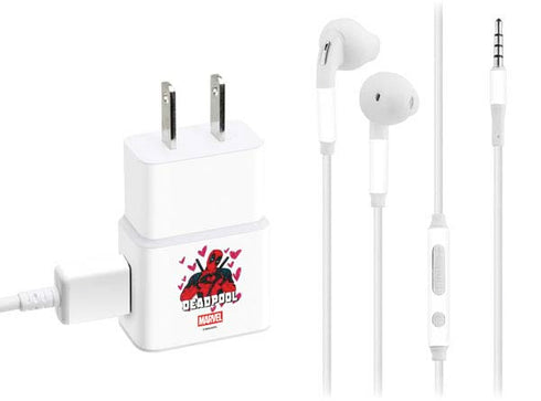 Marvel Deadpool Legacy Deadpool Love Phone Charger Skin