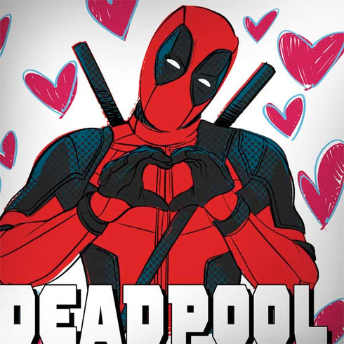 Marvel Deadpool Legacy Deadpool Love PlayStation 4 Gold Wireless Headset Skin