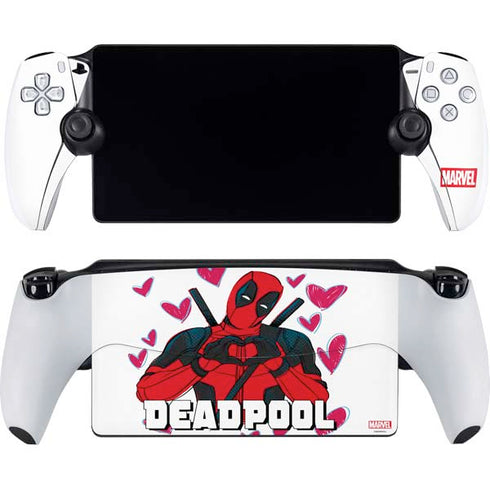 Marvel Deadpool Legacy Deadpool Love PlayStation Portal Remote Player Skin