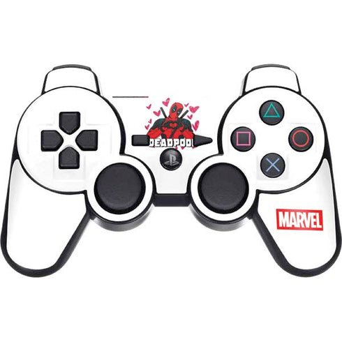 Marvel Deadpool Legacy Deadpool Love PS3 Dual Shock wireless controller Skin
