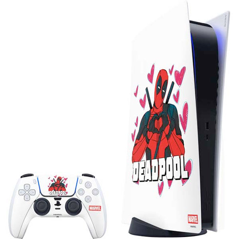 Marvel Deadpool Legacy Deadpool Love PS5 Bundle Skin