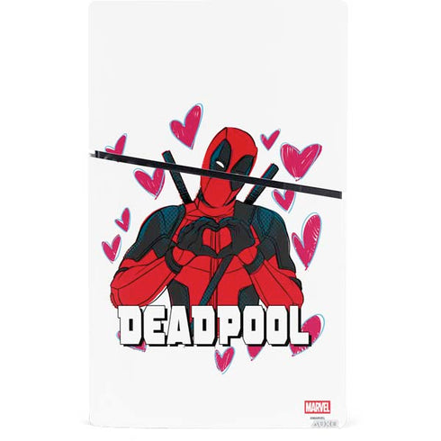 Marvel Deadpool Legacy Deadpool Love PS5 Slim Digital Edition Bundle Skin