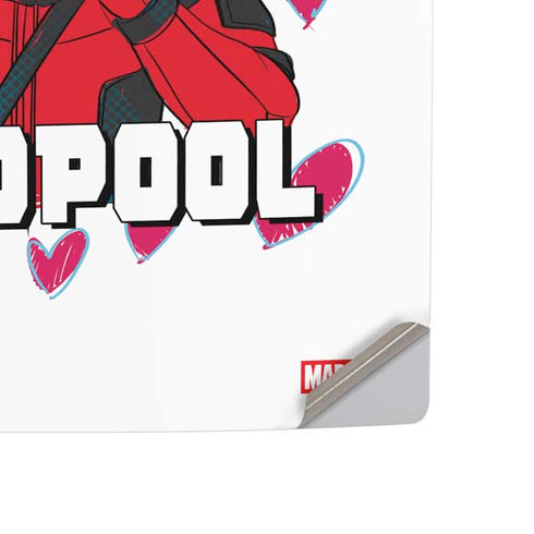 Marvel Deadpool Legacy Deadpool Love PS5 Slim Disk Console Skin