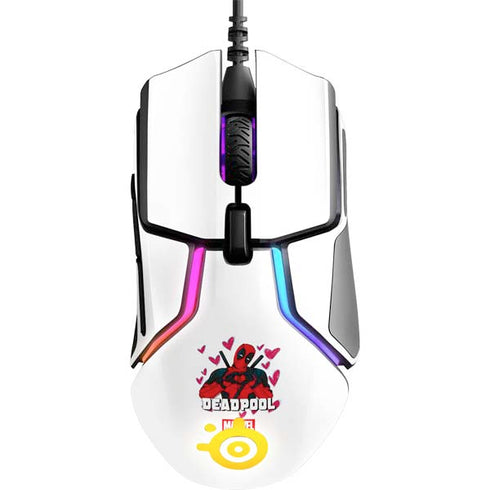 Marvel Deadpool Legacy Deadpool Love SteelSeries Rival 600 Gaming Mouse Skin