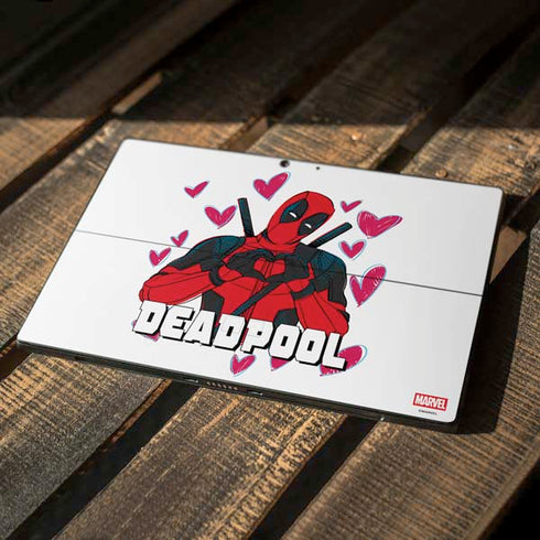 Marvel Deadpool Legacy Deadpool Love Surface Pro 7 Skin