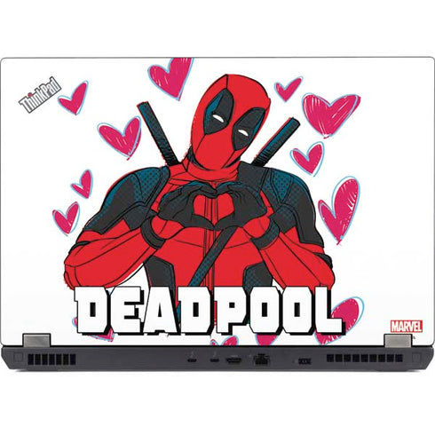 Marvel Deadpool Legacy Deadpool Love Lenovo ThinkPad Skin