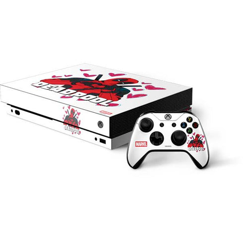 Marvel Deadpool Legacy Deadpool Love Xbox One X Bundle Skin