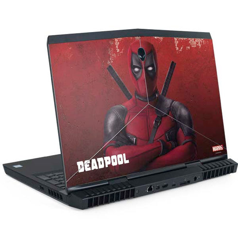 Marvel Deadpool Legacy Deadpool Red Poster Dell Alienware Skin