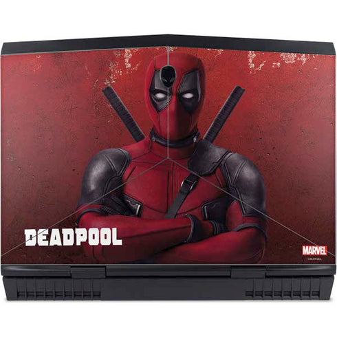 Marvel Deadpool Legacy Deadpool Red Poster Dell Alienware Skin