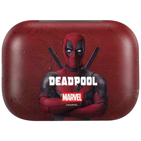 Marvel Deadpool Legacy Deadpool Red Poster Amazon Echo Buds Skin