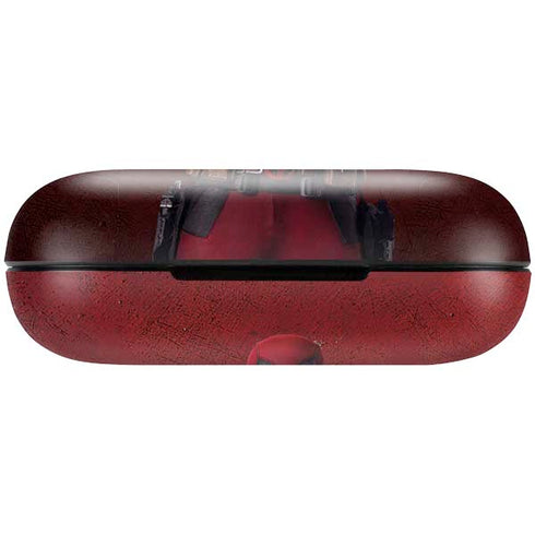 Marvel Deadpool Legacy Deadpool Red Poster Amazon Echo Buds Skin