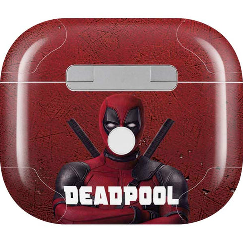 Marvel Deadpool Legacy Deadpool Red Poster Apple AirPods (3rd Gen 2021) Skin