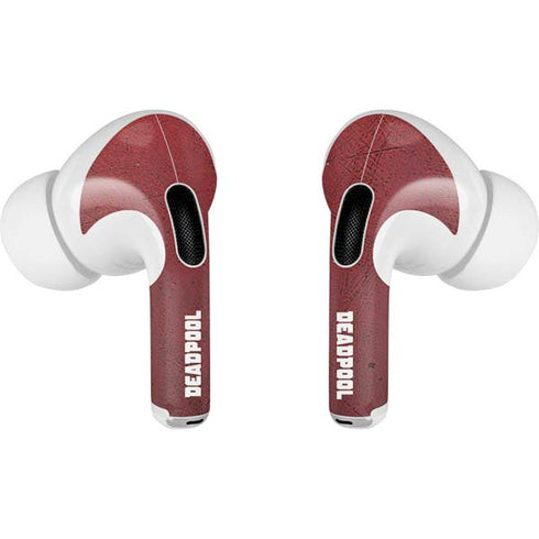 Marvel Deadpool Legacy Deadpool Red Poster Apple AirPods Pro Skin