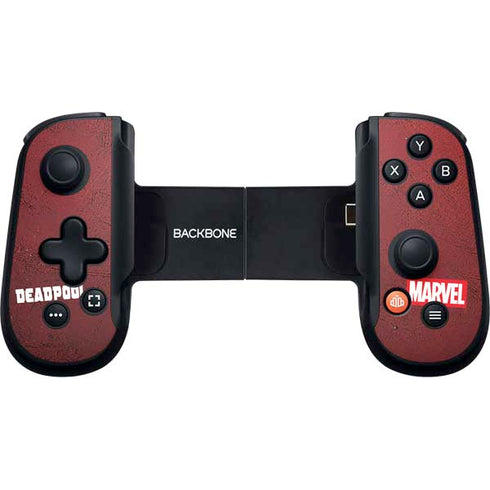 Marvel Deadpool Legacy Deadpool Red Poster Backbone One for iPhone Game Controller Skin