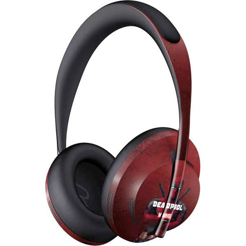 Marvel Deadpool Legacy Deadpool Red Poster Bose Noise Cancelling Headphones 700 Skin