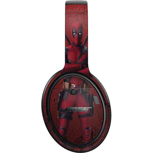 Marvel Deadpool Legacy Deadpool Red Poster Bose QuietComfort 35 II Headphones Skin