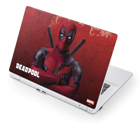 Marvel Deadpool Legacy Deadpool Red Poster Acer Chromebook Skin