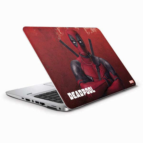 Marvel Deadpool Legacy Deadpool Red Poster HP Elitebook Skin