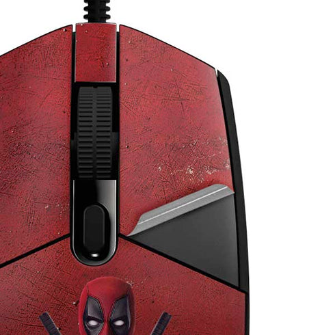 Marvel Deadpool Legacy Deadpool Red Poster G203 Prodigy RGB Wired Gaming Mouse Skin