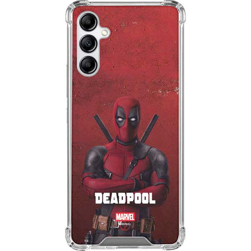 Marvel Deadpool Legacy Deadpool Red Poster Gabb Phone 4 Clear Case