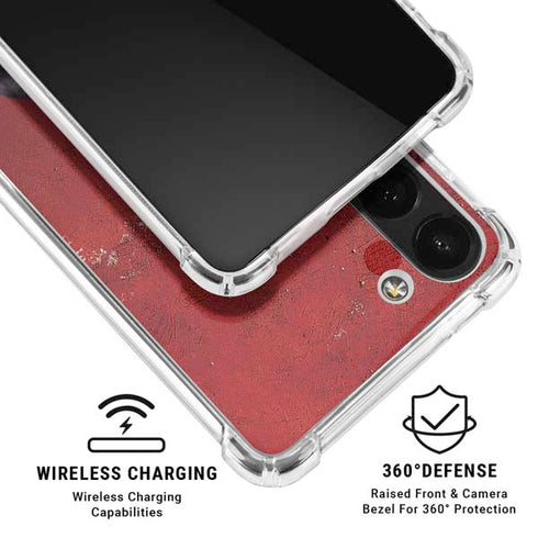 Marvel Deadpool Legacy Deadpool Red Poster Galaxy A13 5G Clear Case