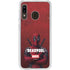 Marvel Deadpool Legacy Deadpool Red Poster Galaxy A20 Clear Case