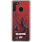 Marvel Deadpool Legacy Deadpool Red Poster Galaxy A21 Clear Case