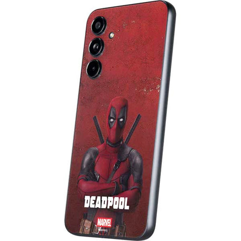 Marvel Deadpool Legacy Deadpool Red Poster Galaxy A54 5G Skin