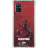 Marvel Deadpool Legacy Deadpool Red Poster Galaxy A71 5G Clear Case