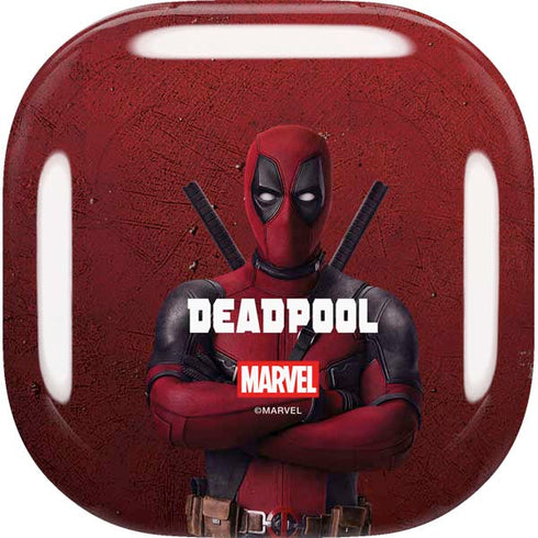 Marvel Deadpool Legacy Deadpool Red Poster Galaxy Buds Live Skin