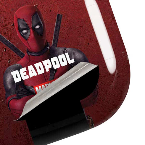 Marvel Deadpool Legacy Deadpool Red Poster Galaxy Buds Pro Skin