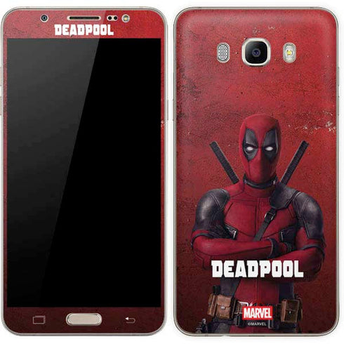 Marvel Deadpool Legacy Deadpool Red Poster Galaxy J7 Skin