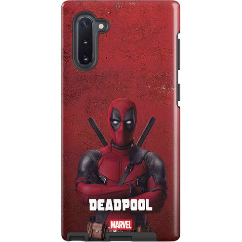 Marvel Deadpool Legacy Deadpool Red Poster Galaxy Note 10 Pro Case