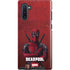Marvel Deadpool Legacy Deadpool Red Poster Galaxy Note 10 Pro Case