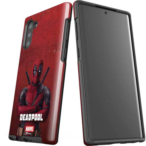 Marvel Deadpool Legacy Deadpool Red Poster Galaxy Note 10 Pro Case